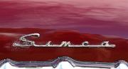 aa Simca 90A Aronde 1957 Sedan badge