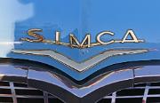 aa Simca Vedette 1960 Chambord badges