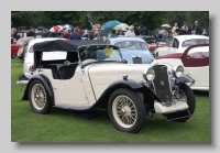 Singer Nine 1937 4-seater Sports front