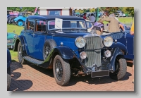 Sunbeam Twenty-Five 1934 pillarless front