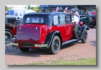 Sunbeam Twenty-Five 1934 saloon rearr