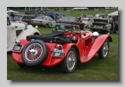 SS 100 Jaguar  rear