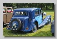 Talbot 105 1934 JY saloon rear