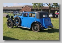 Talbot AW75 1933 saloon rear