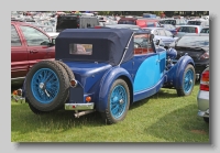 Talbot BI 105 1937 Corsica Coupe rear