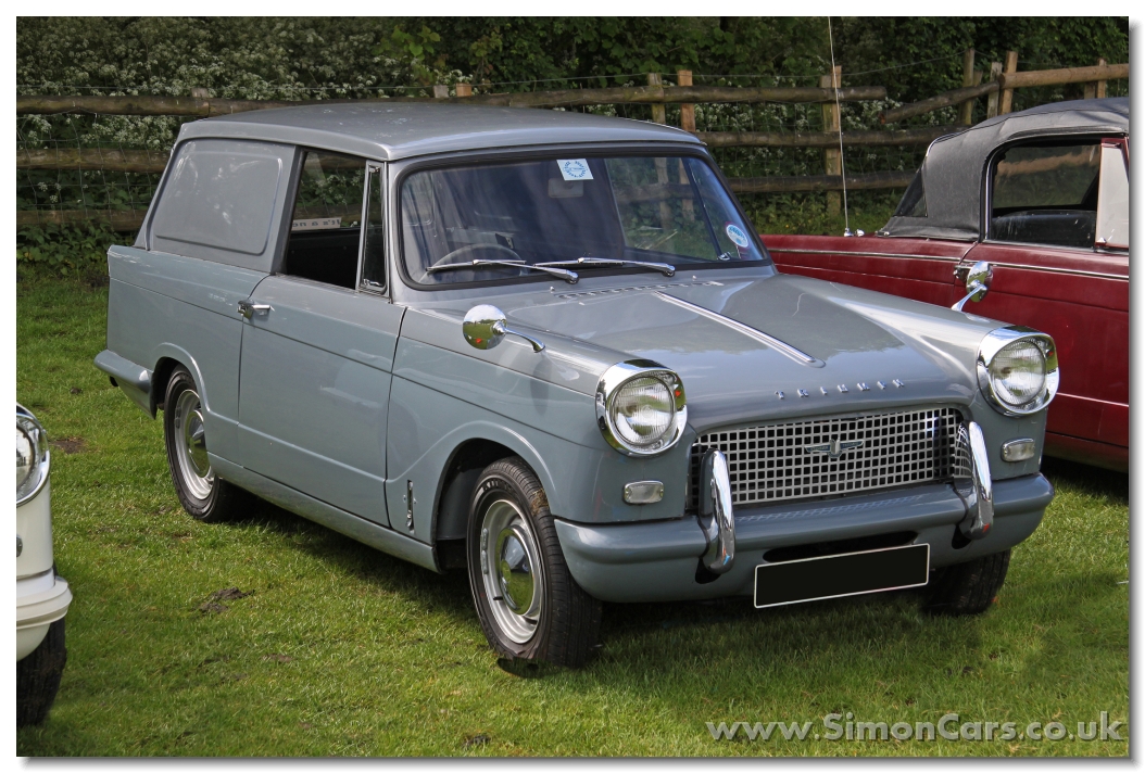 triumph herald van