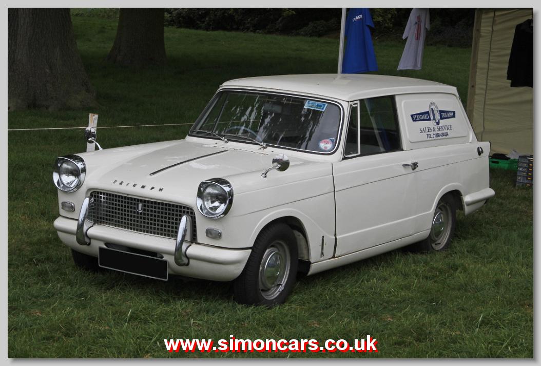 triumph herald van