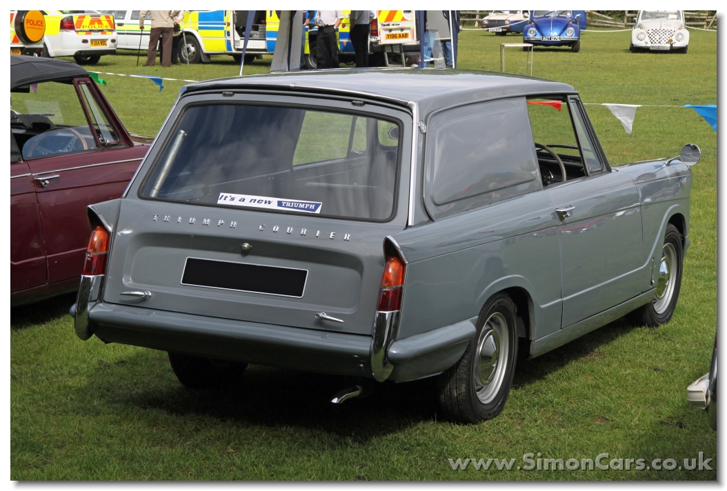 triumph herald van