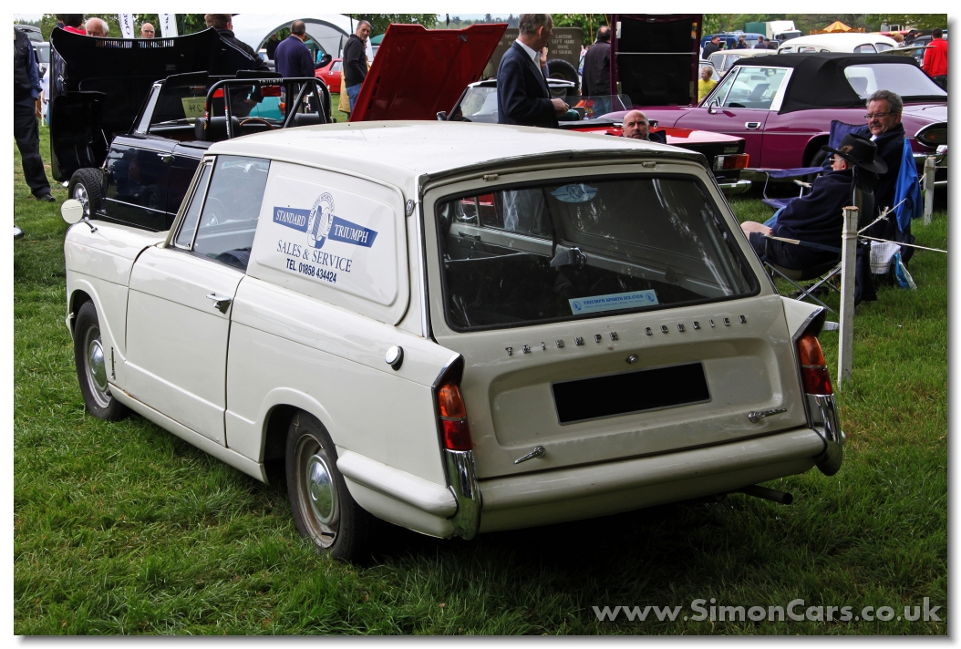 triumph herald van