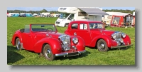 Triumph 1800 Roadster and Alvis TA 14