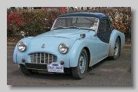 Triumph TR3 Rally front