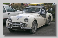Triumph TR3A Rally front