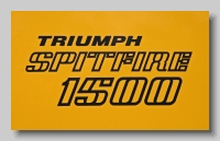 aa_Triumph Spitfire MkIV 1500 badge