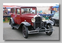 Vauxhall VY Cadet 17hp saloon 1931 front