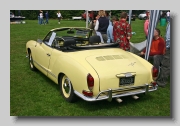 VW Karmann Ghia Convertible 1970 rear