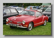 VW Karmann Ghia Coupe 1970b front